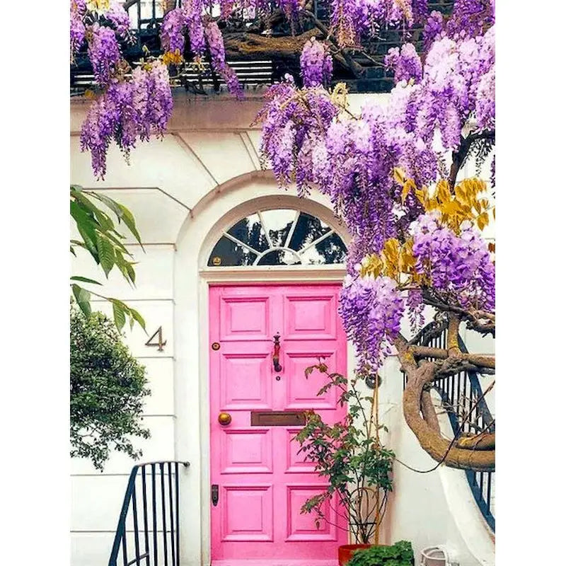 Paris in Pink Paint by Number Kits for Adults