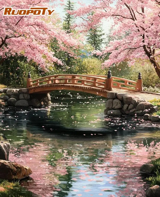 Enchanted Gardens &amp; Waterscapes Paint by Number Kits for Adults
