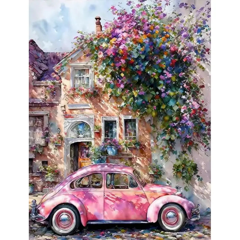 Paris in Pink Paint by Number Kits for Adults