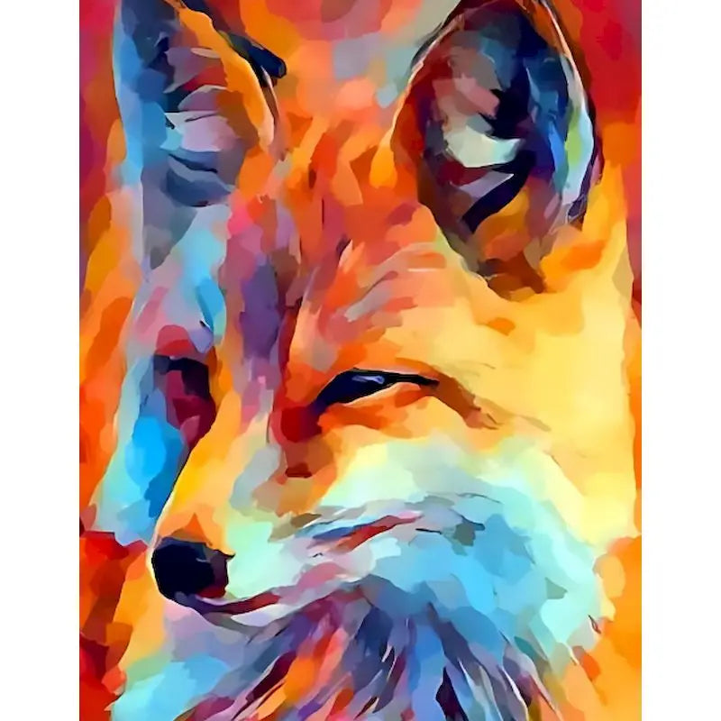 Beautiful Animal Art Paint by Number Kits for Adults