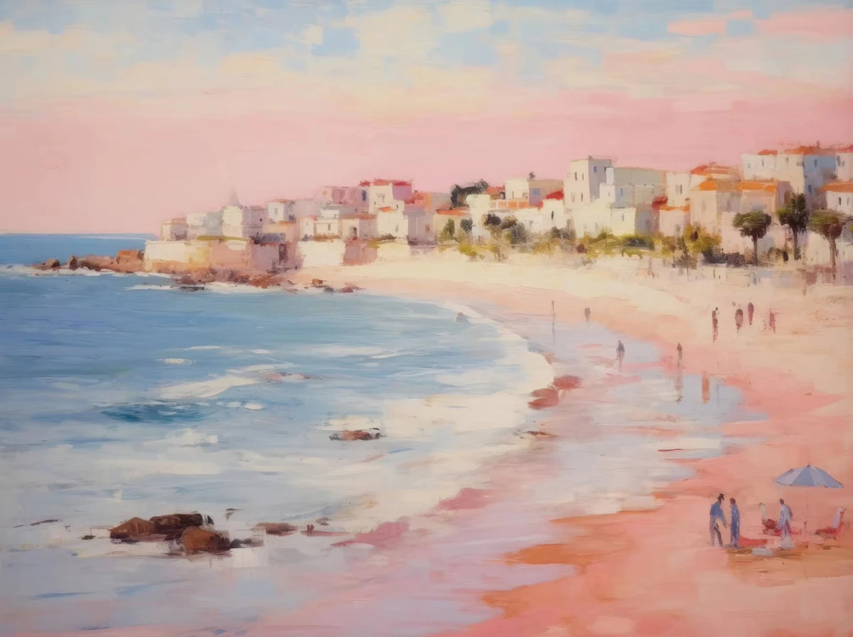 Summer Seaside Paint by Number Kits for Adults