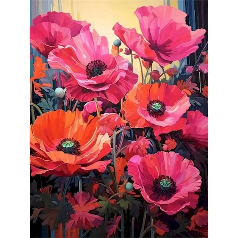 Bold Blooms & Bouquets Paint by Number Kits for Adults