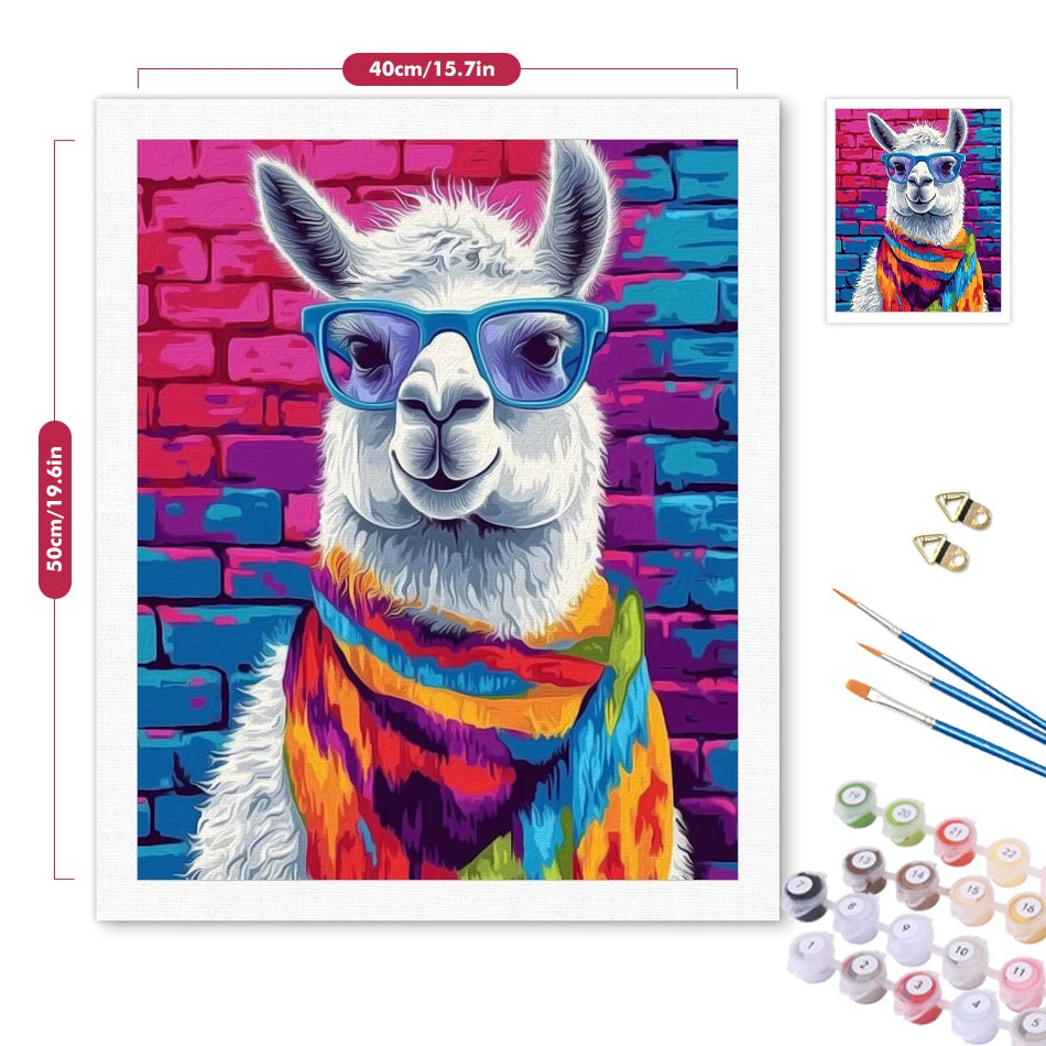 Wild & Whimsical Animal Portrait Paint by Number Kits