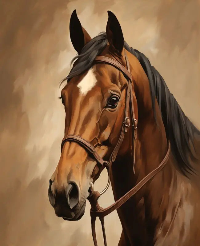 Horse Paint by Number Kits for Adults