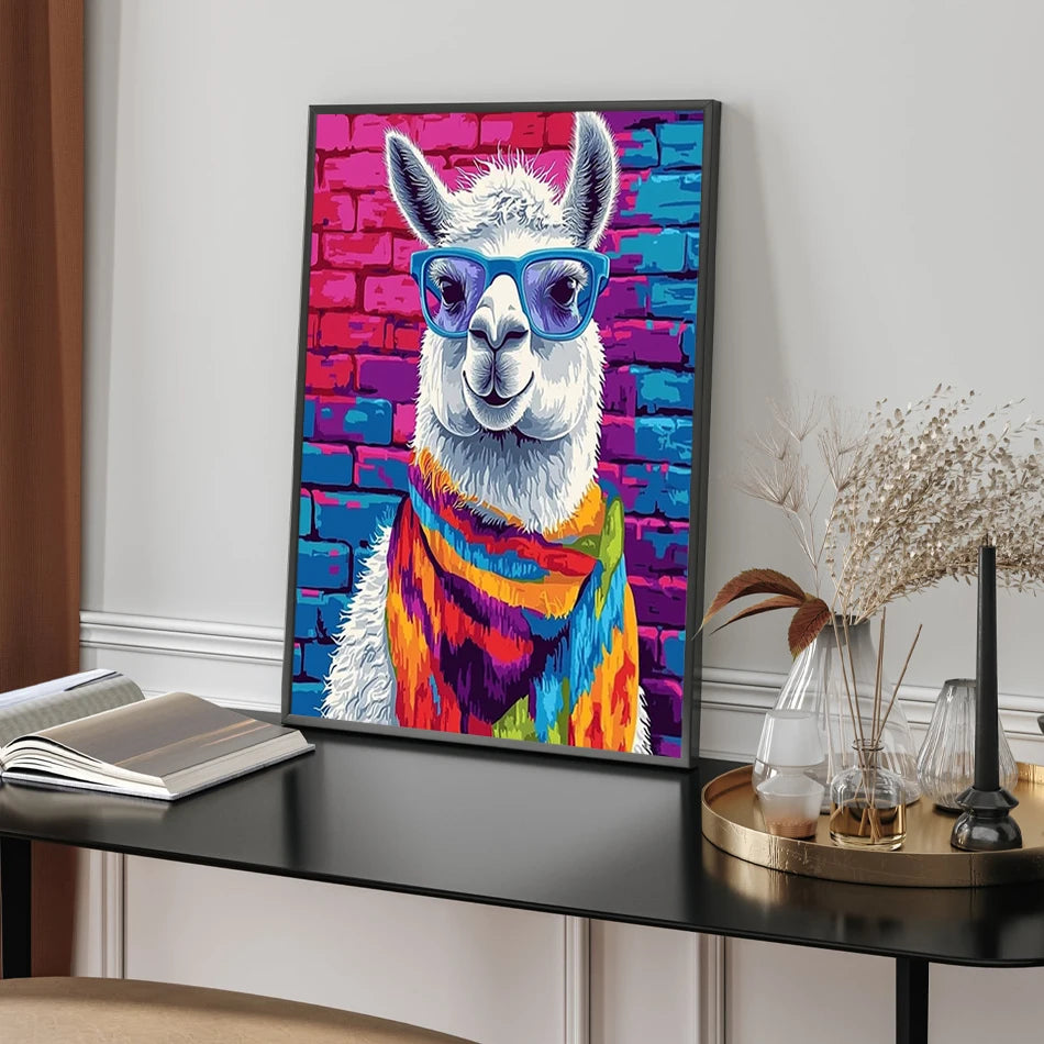 Wild & Whimsical Animal Portrait Paint by Number Kits