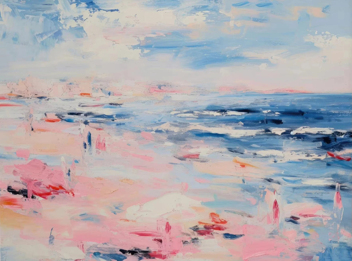 Summer Seaside Paint by Number Kits for Adults