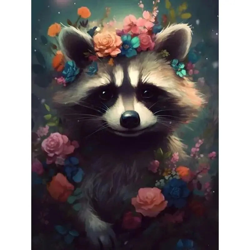 Wild Animal Paint by Number Kits for Adults