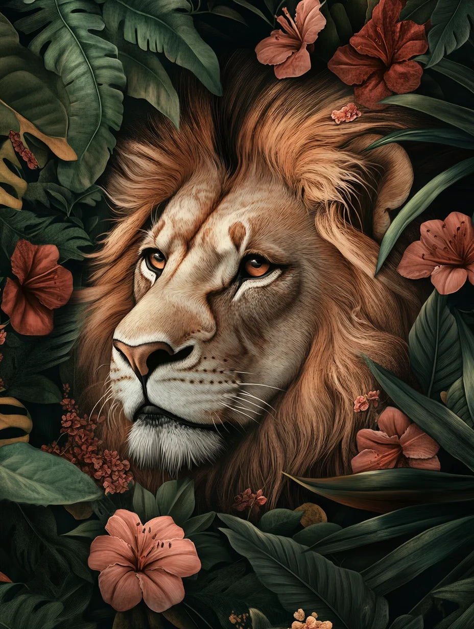 Wild & Whimsical Animal Portrait Paint by Number Kits